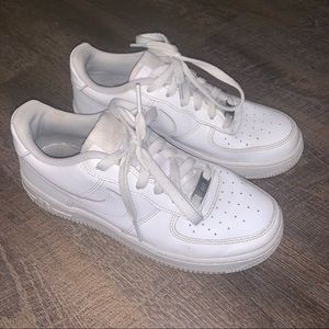 Women’s white Nike Air Force 1